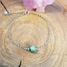 Bracelet Argent et Turquoise Africaine